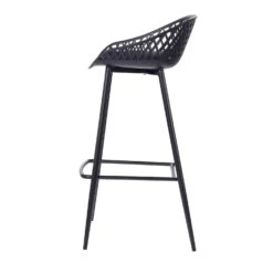 Barstoel WEBBING Zwart -TuinPracht Winkel barstoel webbing zwart 1500x1500 641c0a27493d9 l