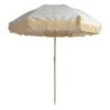 Middenstokparasol IBIZA Spotted White - Ø 180 X 200 Cm