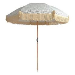 Middenstokparasol IBIZA Spotted White - Ø 180 X 200 Cm
