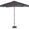Platinum Middenstokparasol Antigua Volant Ø 300 Cm Antraciet