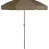 Platinum Middenstokparasol Aruba Volant Ø 200 Cm Taupe