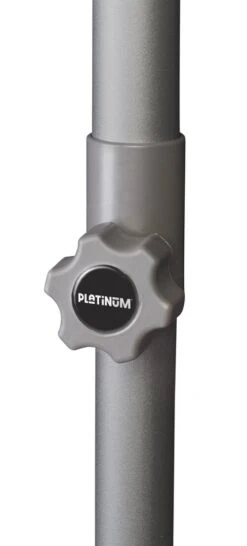Platinum Middenstokparasol Lisboa Ø 250 Cm Lichtgrijs -TuinPracht Winkel platinum middenstokparasol lisboa 250 cm lichtgrijs 453x1001 6218e6720f235 l