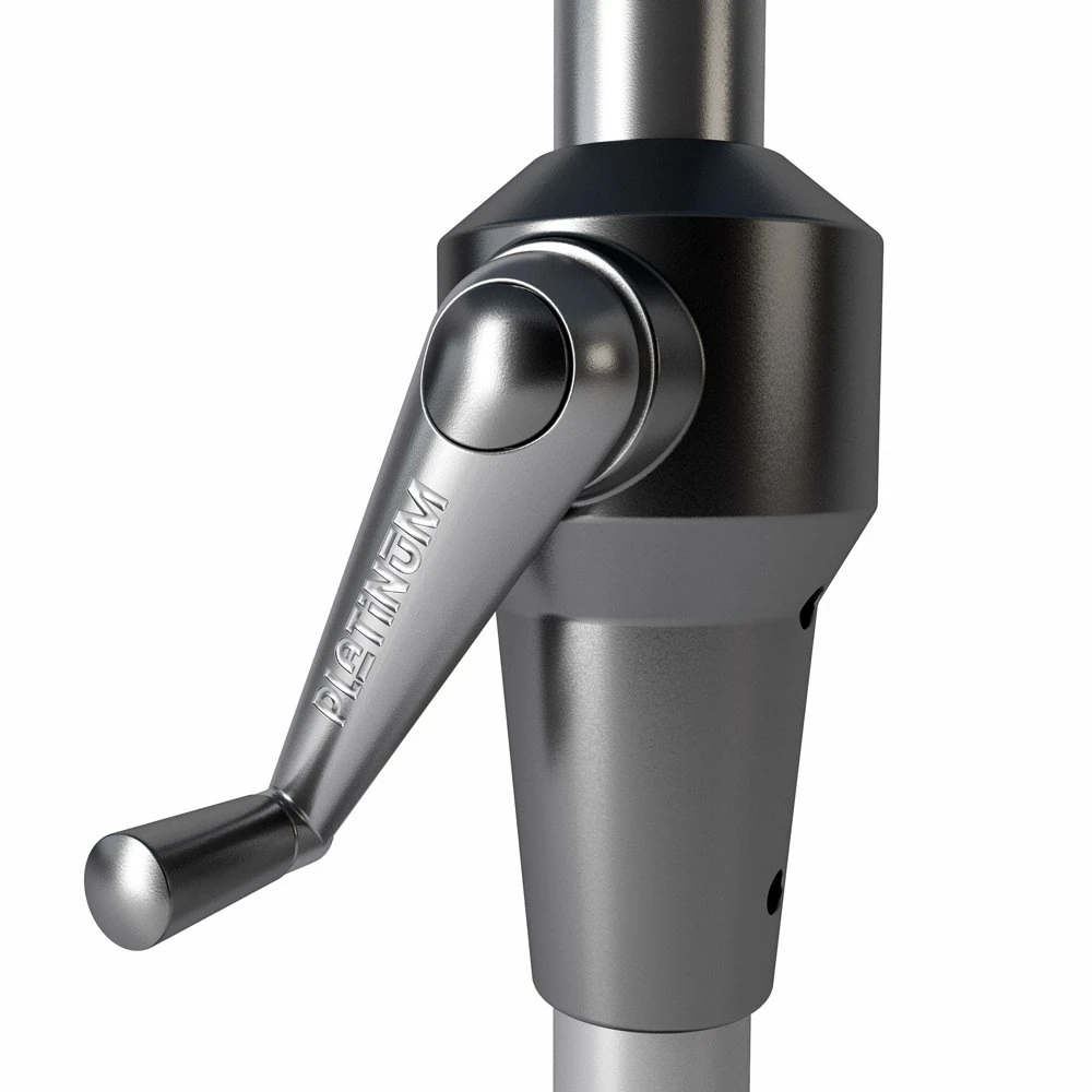 Platinum Middenstokparasol Riva 250 X 250 Cm Olijfgroen 3 Platinum Middenstokparasol Riva 250 X 250 Cm Olijfgroen - Afbeelding 3