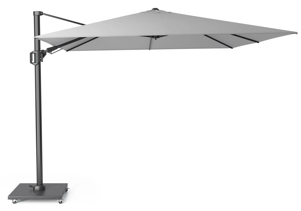Platinum Zweefparasol Challenger T² 300 X 300 Cm Lichtgrijs 1 Platinum Zweefparasol Challenger T² 300 X 300 Cm Lichtgrijs