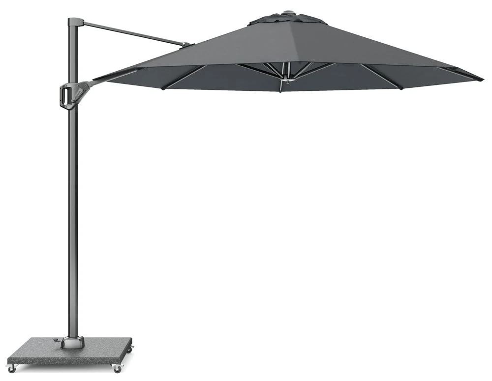 Platinum Zweefparasol Voyager T¹ Ø 300 Cm Antraciet 1 Platinum Zweefparasol Voyager T¹ Ø 300 Cm Antraciet